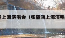 张韶涵上海演唱会（张韶涵上海演唱会2024）